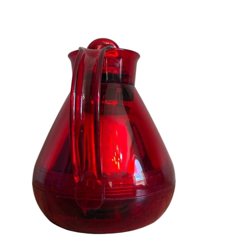 Alfi‎ Red Thermal Carafe Lovegrove Brown London Made in Germany Vacuum Pitcher